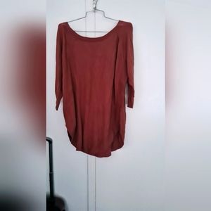 Long tunic 3/4 sweater